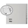 BIELLA Register PP A4 1/2 H. 19642400U grau A-Z 24-teilig