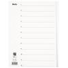 BIELLA Kartonregister A4 46541201U weiss 12-teilig