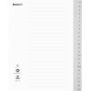 BIELLA Register PP A4+ 47842400U grau 24-teilig A-Z