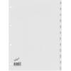 BÜROLINE Register PP A4 667281 grau Déc-Jan FR