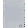 DURABLE Register PP A4 651210 grau 1-12