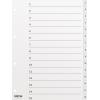 KOLMA Register KolmaFlex A4 18.115.16 weiss 1-15