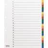 KOLMA Register KolmaFlex A4 XL 18.420.20 mehrfarbig 20-teilig