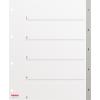 KOLMA Register LongLife A4+ 19.405.03 grau 1-5