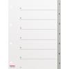 KOLMA Register LongLife A4 19.574.03 grau 1-7