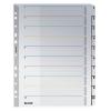 LEITZ Kartonregister A4 43310000 weiss 1-10