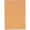 BÜROLINE Sichtmappen A4 620077 orange 100 Stück