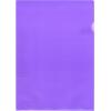 BÜROLINE Sichtmappen A4 620100 violett, matt 100 Stück