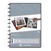ADOC Sichtbuch Personal A4 5242.705 schwarz mit Fenster 40 Taschen