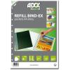 ADOC Ersatztaschen A4 5811.000 transp. glanz 10 Stück
