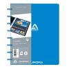 ADOC Sichtbuch Standard A5 5835.400 blau 30 Taschen