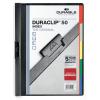 DURABLE Klemmhefter Duraclip Index A4 223401 schwarz