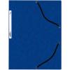 BÜROLINE Gummibandmappe A4 460694 blau, Karton
