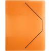 BÜROLINE Gummibandmappe A4 614530 orange, Kunststoff