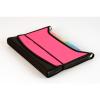 DUFCO Fächermappe SoftTouchNylon A4 51500.0382 himbeer/schwarz 13 Fächer