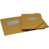 EROLA Gummibandmappe 650my A4 33299F gelb Pressspan mit Fenster