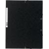 EXACOMPTA Gummibandmappe A4 55501E schwarz