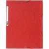 EXACOMPTA Gummibandmappe A4 55505E rot