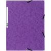 EXACOMPTA Gummibandmappe A4 55508E violett