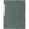 EXACOMPTA Gummibandmappe A4 55511E grau