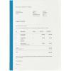 KOLMA Offertmappe Plast. A4 10.742.20 Boden opak weiss