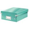 LEITZ Click&Store WOW Org.box S 60570051 eisblau 220x100x285mm