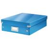 LEITZ Click&Store WOW Org.box M 60580036 blau 281x100x370mm