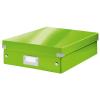 LEITZ Click&Store WOW Org.box M 60580054 grün 281x100x370mm
