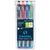 SCHNEIDER Kugelschreiber Slider XB 151294 assortiert, Etui 4 Stück