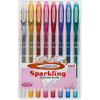 UNI-BALL Signo Sparkling 1mm UM-120SP.8C 8 Farben Etui
