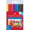 FABER-CASTELL Grip Colours 155310 10 Farben, Etui
