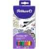 PELIKAN Fineliner 0,4mm 940676 10 Farben, Etui