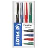 PILOT Fineliner 0,4mm SW-PPF-S4 4 Farben Etui