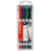 STABILO Write-4-all permanent F 156/4 4-er Etui