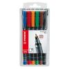 STABILO OHP Pen permanent F 842/6 6er Etui