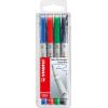 STABILO OHP Pen non-perm. S 851/4 4er Etui