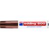 EDDING Permanent Marker 800 4-12mm 800-7 braun