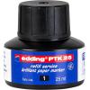 EDDING Tinte 25ml PTK-25-1 schwarz