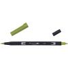 TOMBOW Dual Brush Pen ABT 158 dunkelolive