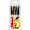 STABILO Textmarker NAVIGATOR 545/4 4 Farben ass.