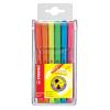STABILO Textmarker FLASH 1/3,5mm 555/6 6 Farben ass.