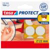 TESA Filzgleiter Protect 22mm 578930000 weiss, rund 12 Stück