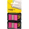POST-IT Index 2er Set 25,4x43,2mm 680-BP2 neon pink 2x50 Stück