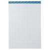 BÜROLINE Büroblock weiss A4 543192 kariert,5mm, 65g 100 Blatt