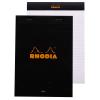 RHODIA Notizblock A5 166009C liniert schwarz