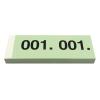 SIMPLEX Garderobenblock 1-100 13074 grün 100 Blatt