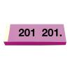 SIMPLEX Garderobenblock 201-300 13090 pink 100 Blatt