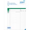 SIMPLEX Ausmassbuch A4 15103 grün/weiss 50x2 Blatt