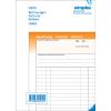 SIMPLEX Rechnungen D/F/I A6 15453 orange/weiss 50x2 Blatt