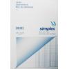 SIMPLEX Statistikblock A4 19481 grün 50 Blatt